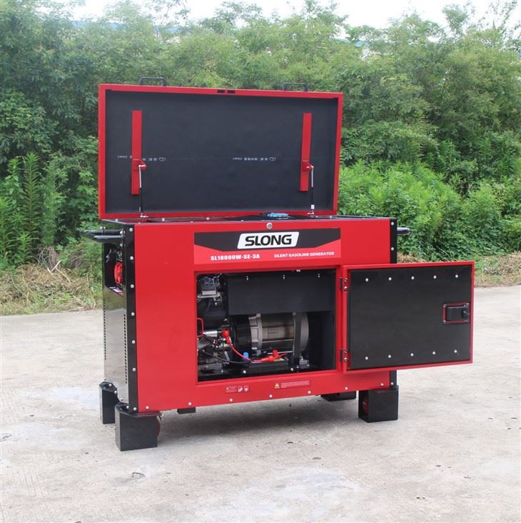 Super Quiet Portable Propane Gas Power Generators 18kw